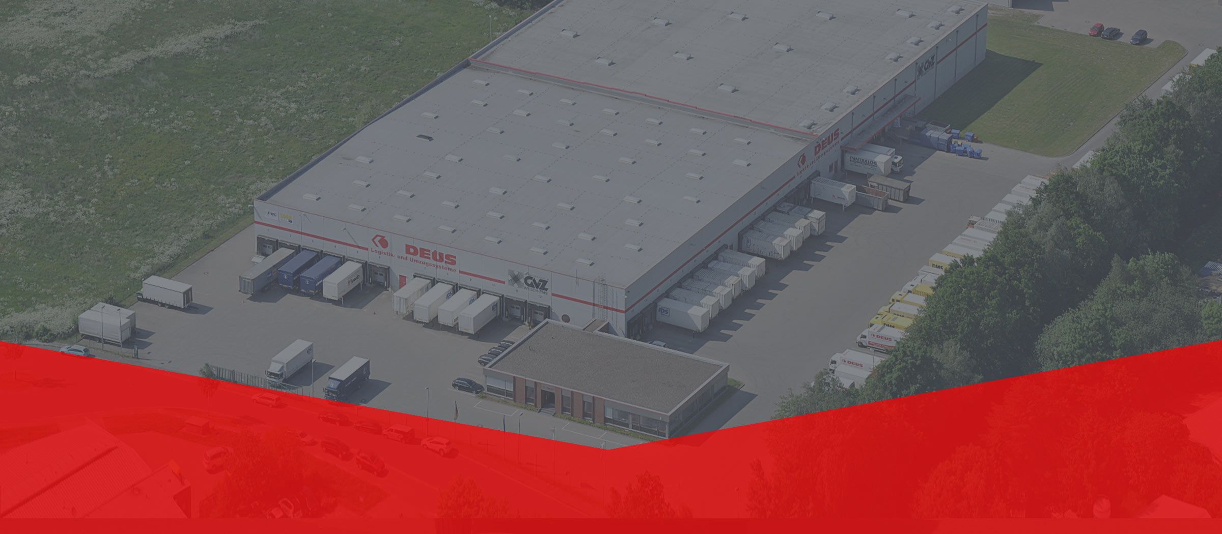 Luftbild des Betriebsgeländes